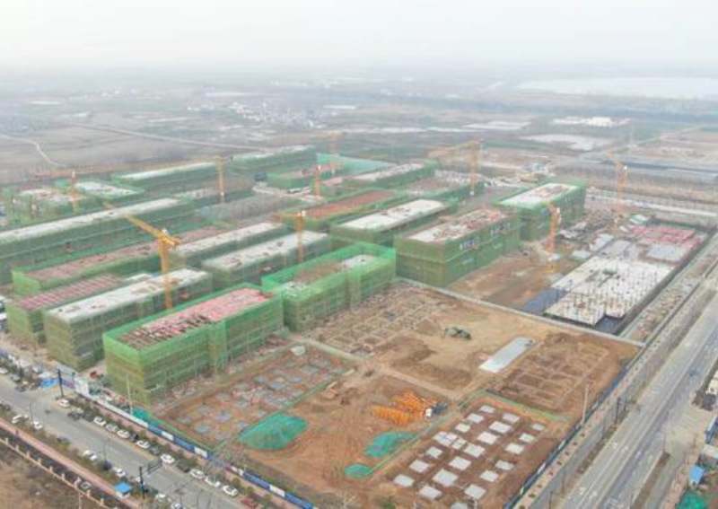 食品產(chǎn)業(yè)園一期啟動(dòng)區(qū)項(xiàng)目已完成，總建筑面積16.6萬(wàn)平米