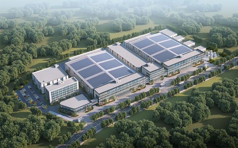 云和首條晶圓產(chǎn)線主廠房封頂，百億級(jí)“芯”引擎全面加速！